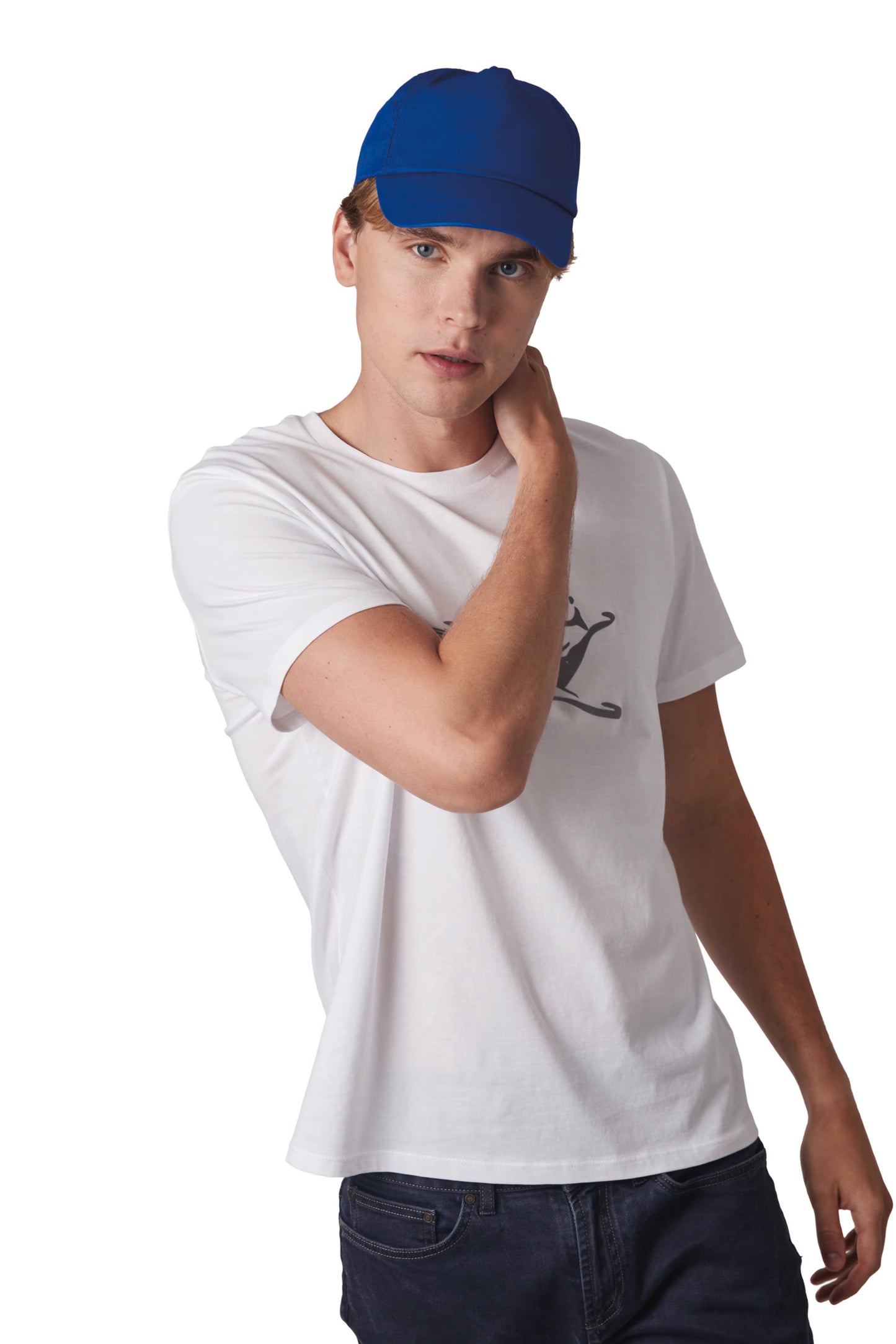 Cappellino baseball con attacco in velcro