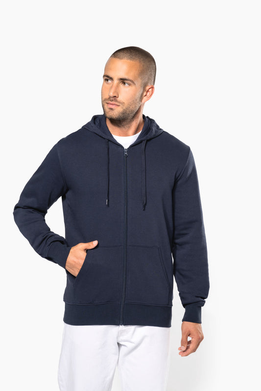 Felpa zip con cappuccio classic