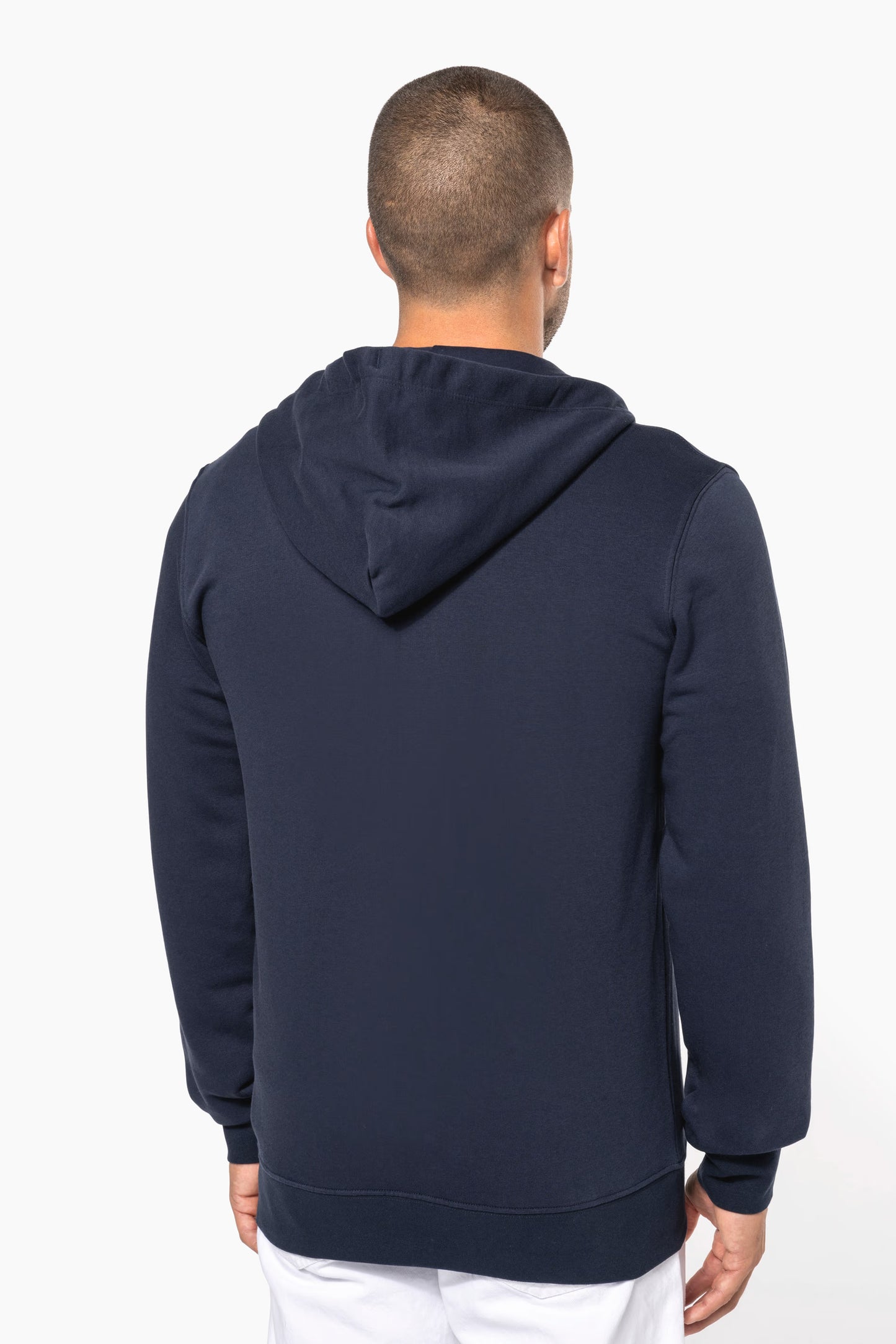 Felpa zip con cappuccio classic