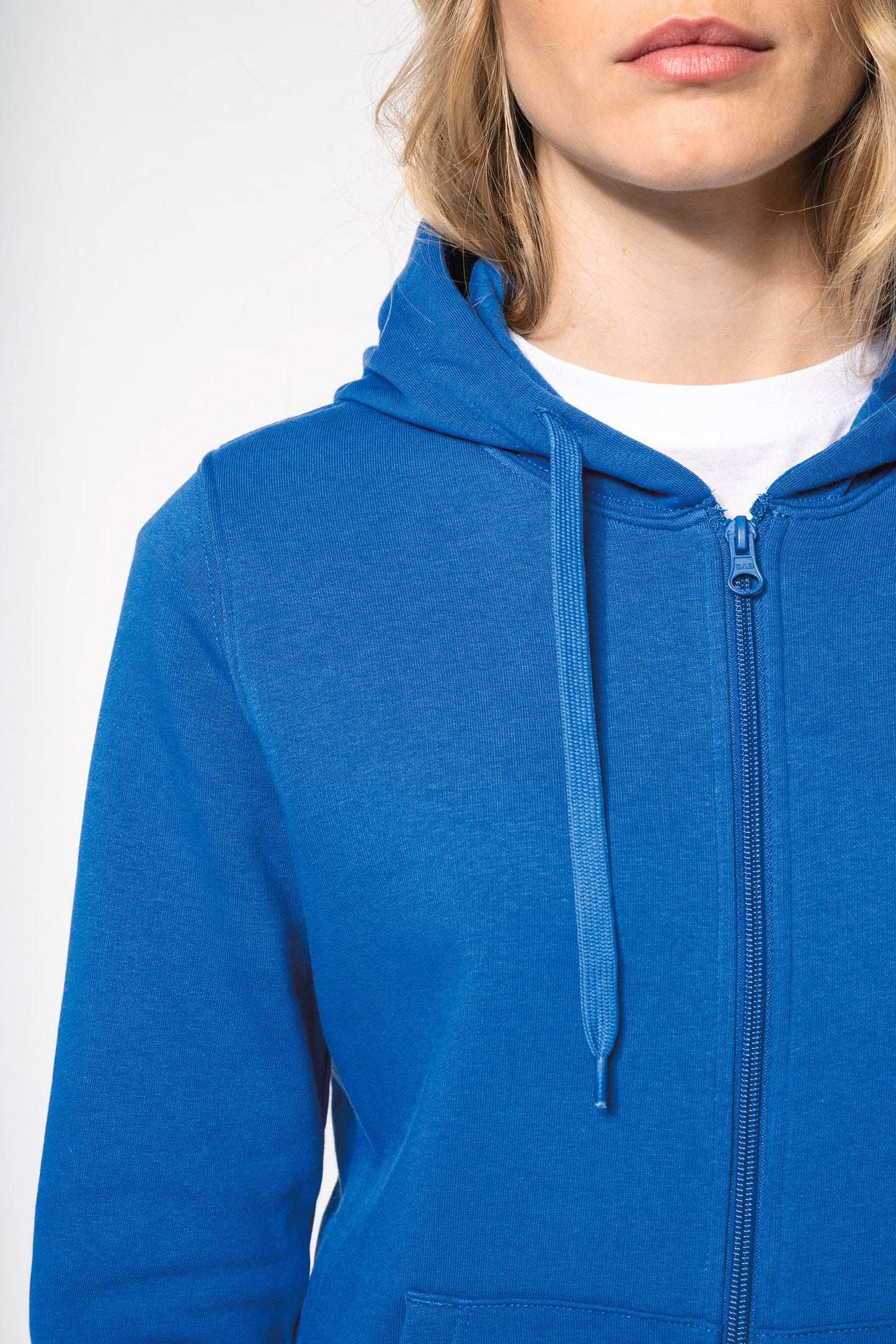 Felpa zip con cappuccio classic